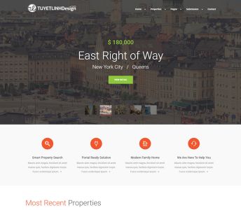 Mẫu Website Bất Động Sản - WDBDS - 14